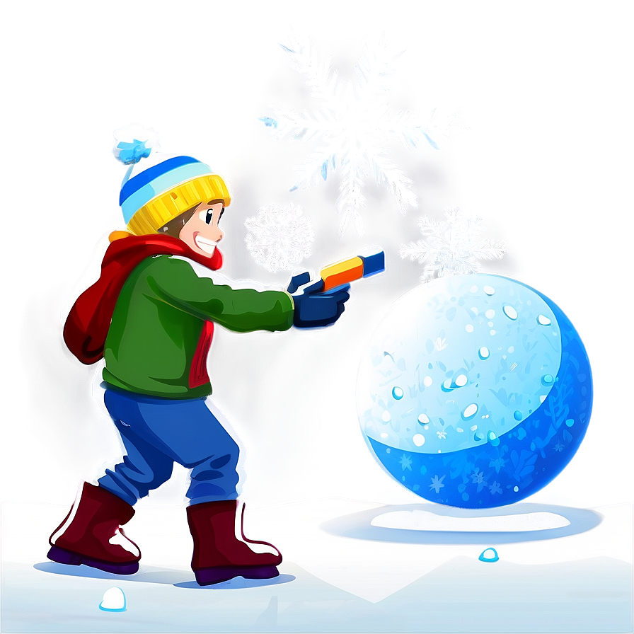 Download Side-splitting Snowball Fight Png 12 | Wallpapers.com