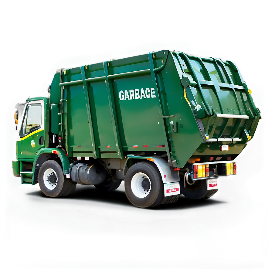 Side View Garbage Truck Png 06202024 PNG