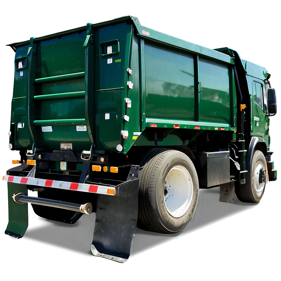 Side View Garbage Truck Png Kay PNG