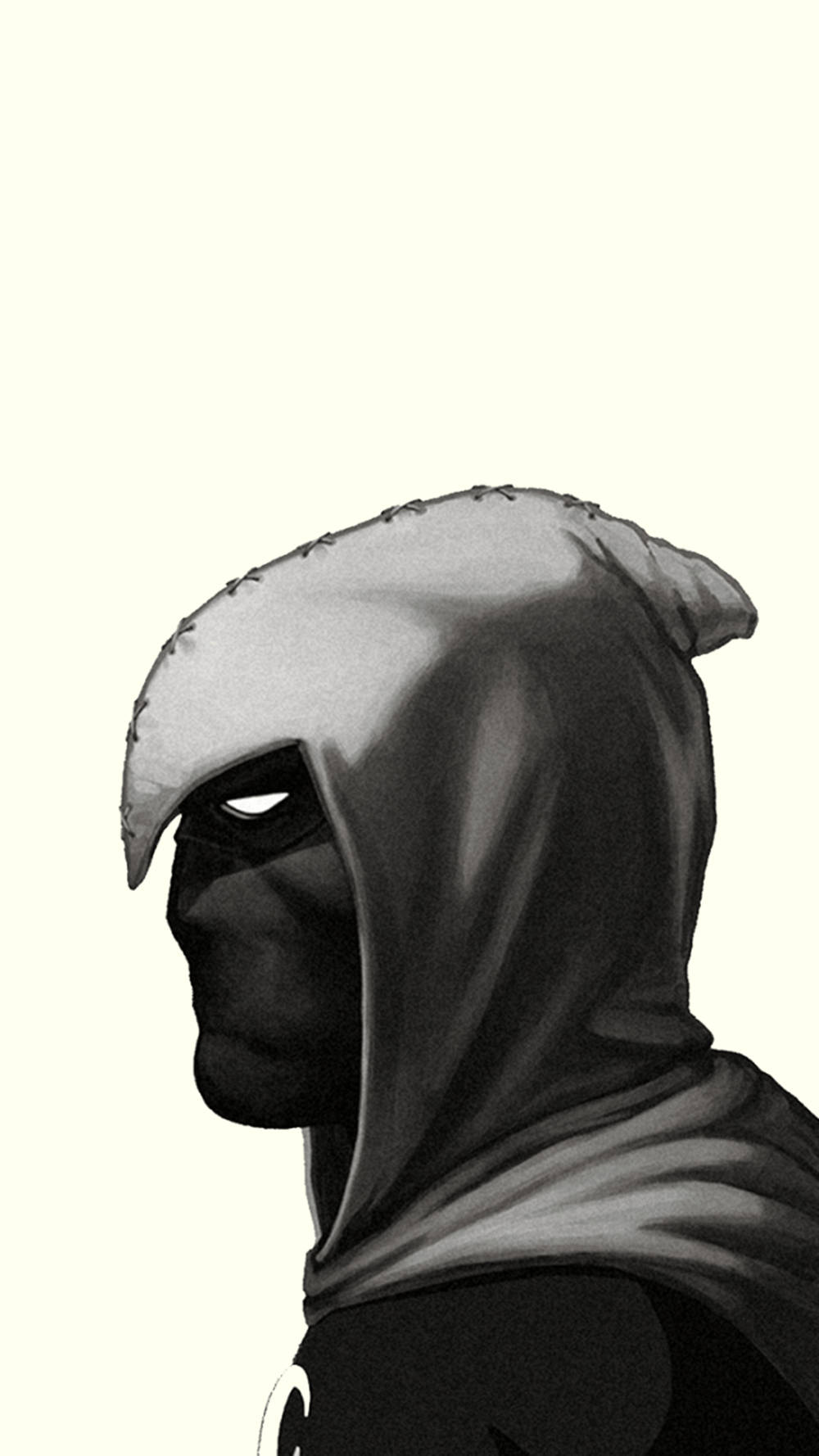 Side View Marvel Moon Knight Phone Wallpaper