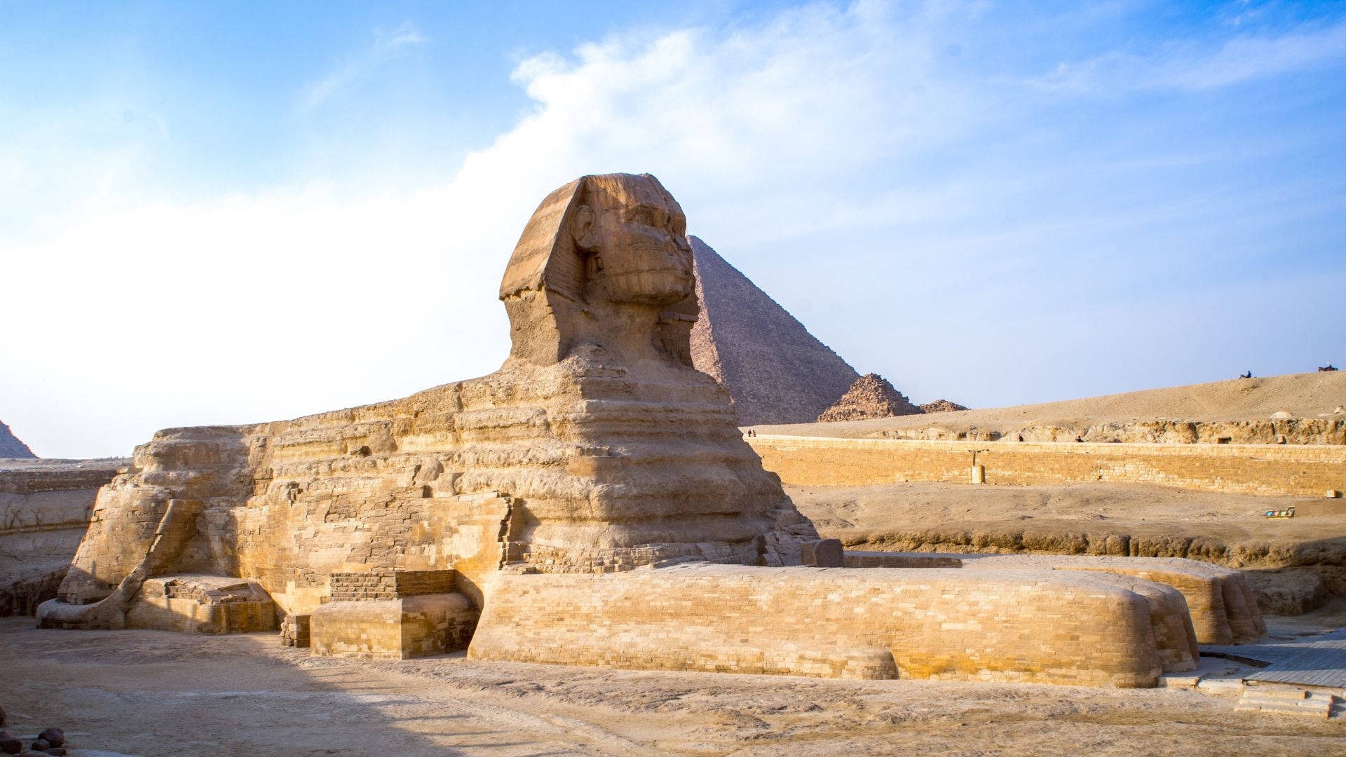 Side View Of Great Sphinx Picture