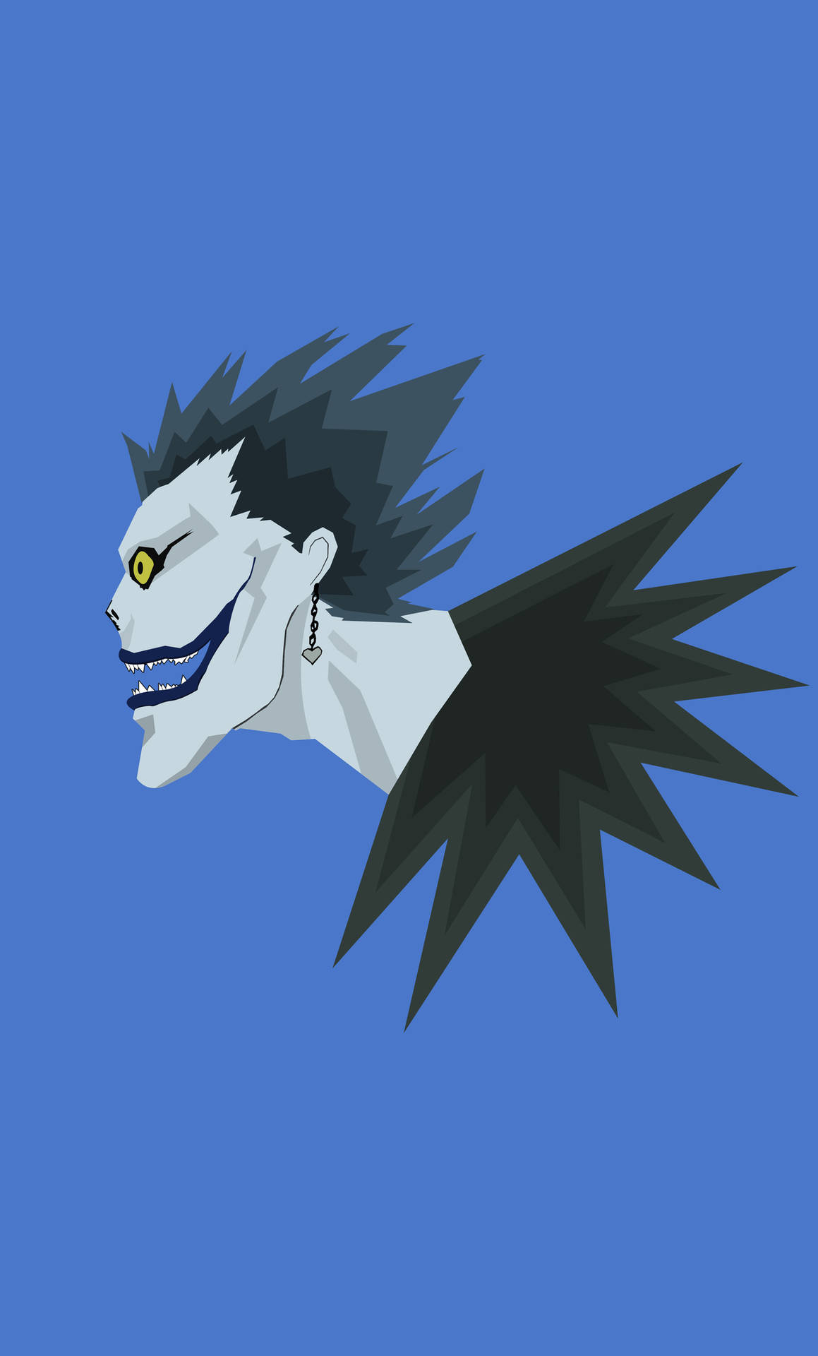 Side View Ryuk From Death Note iPhone Wallpaper
