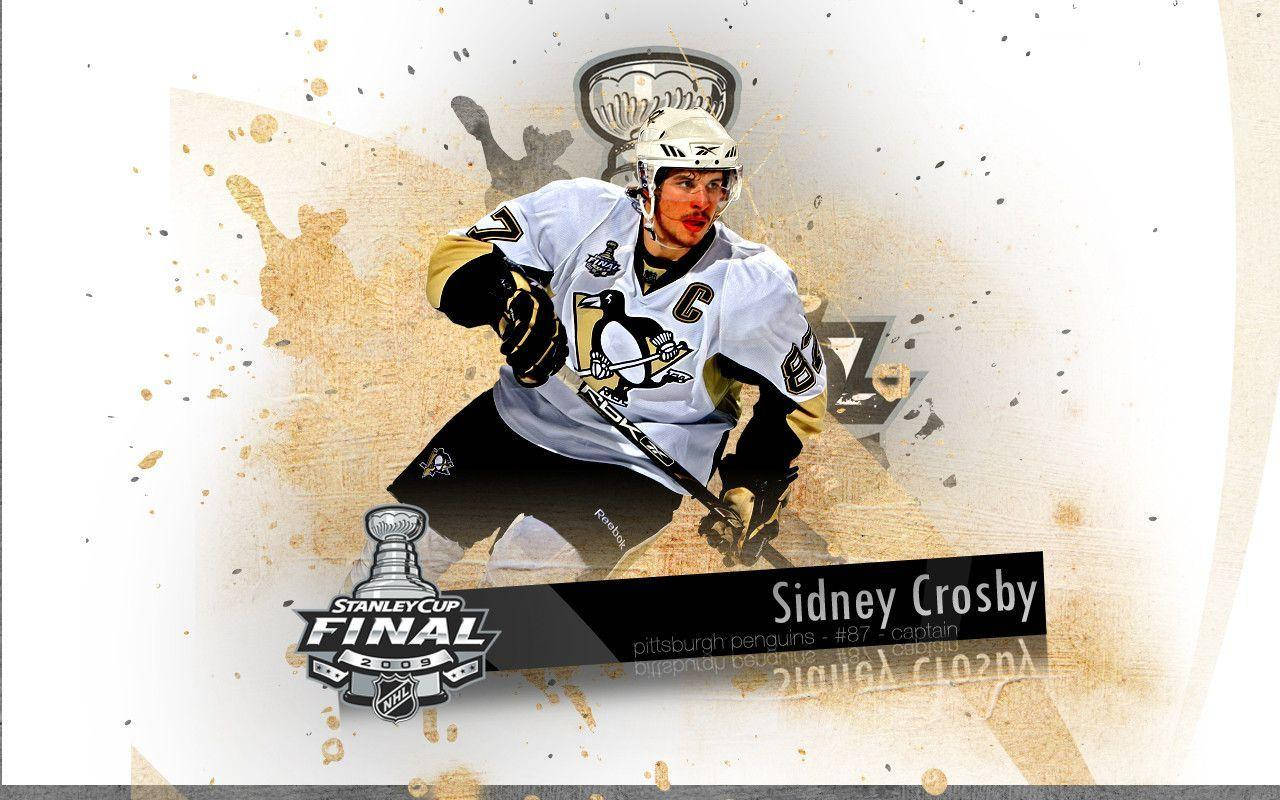 Sidney Crosby Digital Art Wallpaper