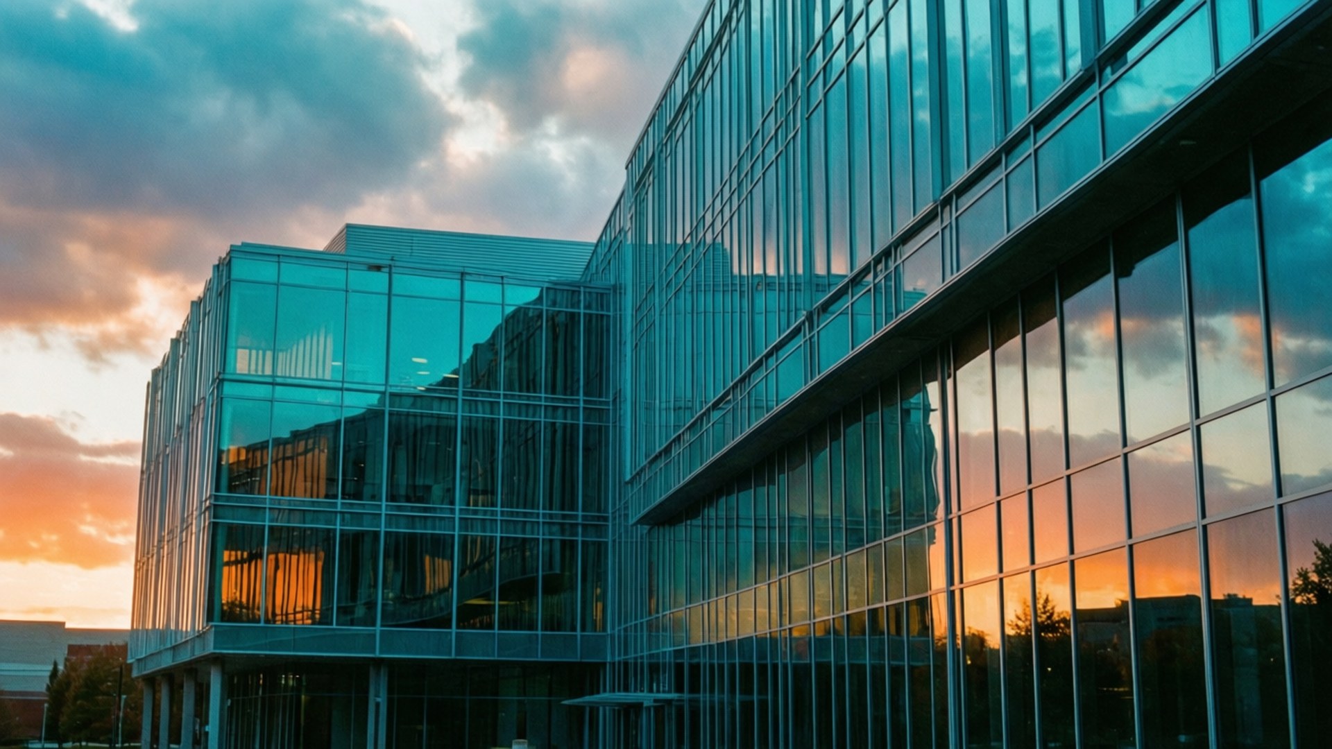 Siebel Sunset Reflection Bakgrunner