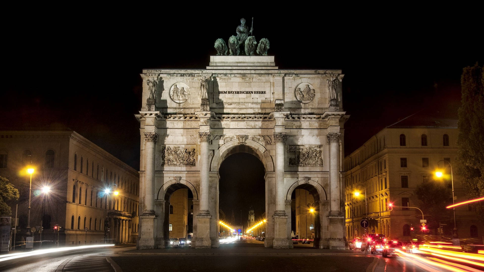 Siegestor Arch In Munich Picture