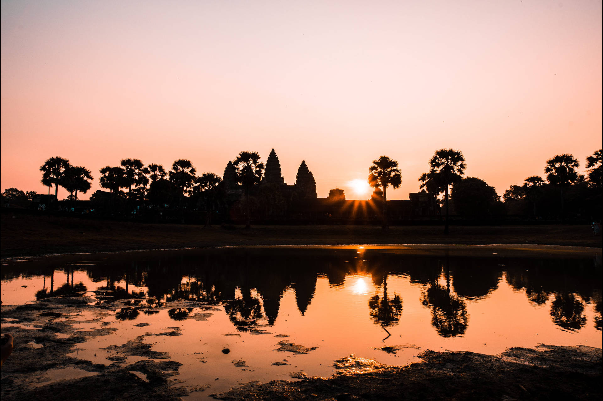 Siem Reap Beautiful Sunset Wallpaper