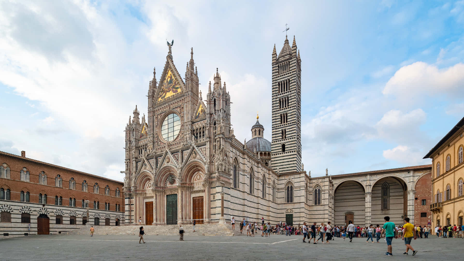 Sienacathedral - Catedral De Siena Fondo de pantalla