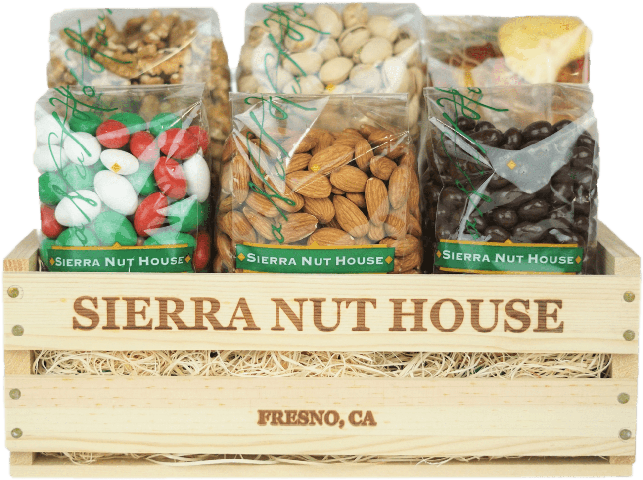 Sierra Nut House Almond Selection PNG