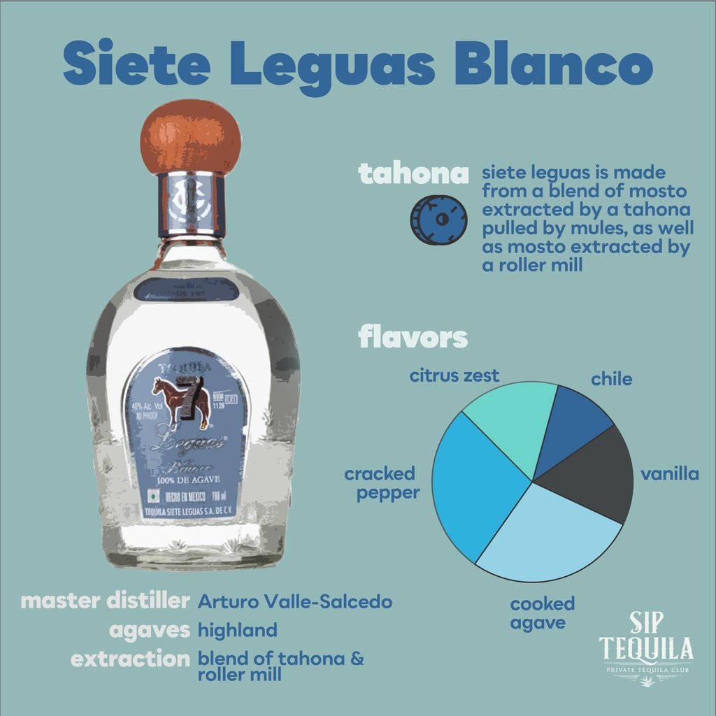 Siete Leguas Blanco Drink Components Picture