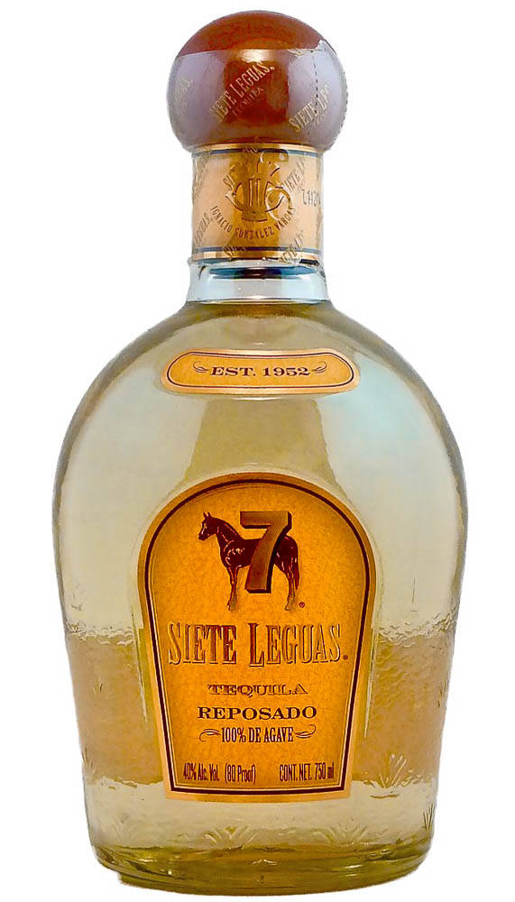 Botellaelegante De Siete Leguas Tequila Fondo de pantalla