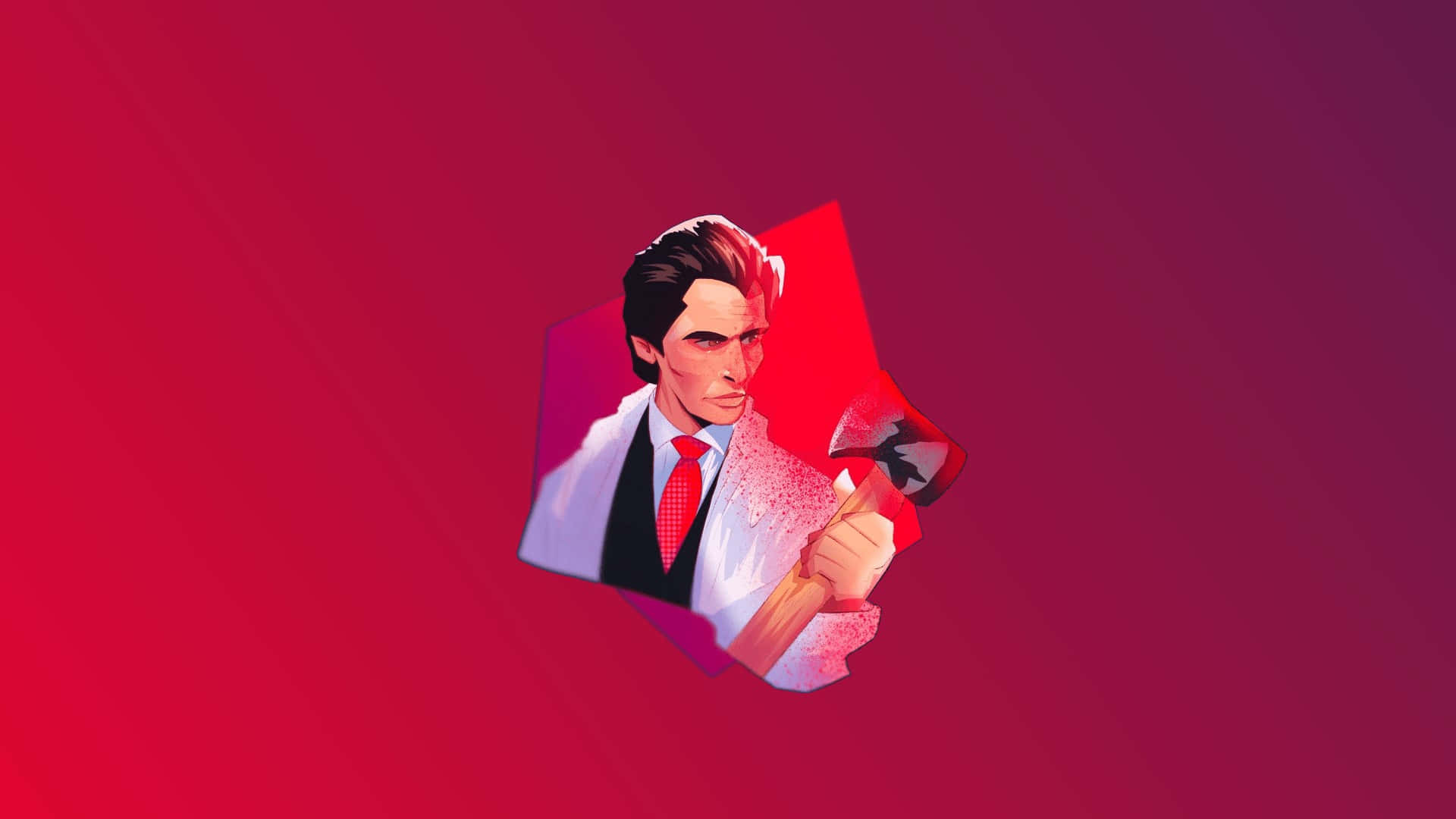 Sigma Male Red Aesthetic Wallpaper