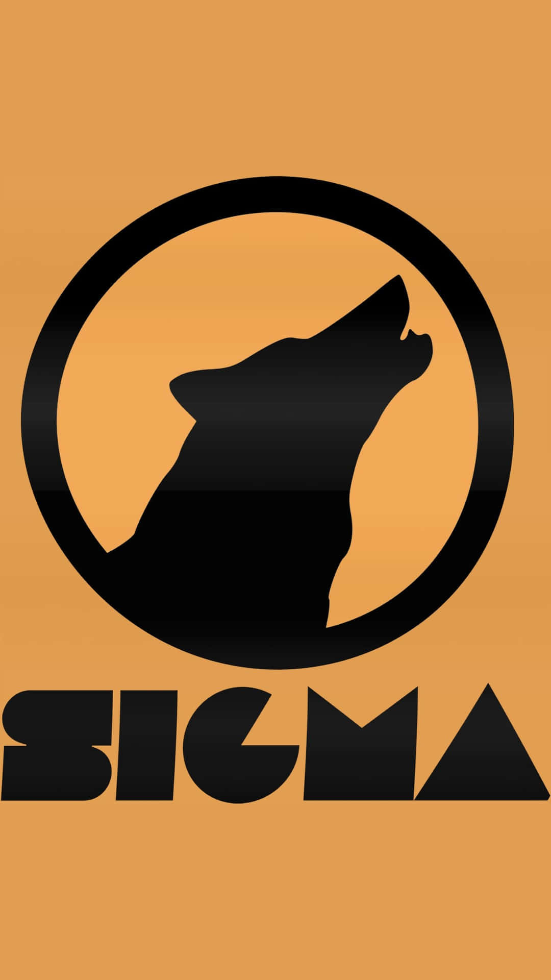 Sigma Wolf Logo Wallpaper