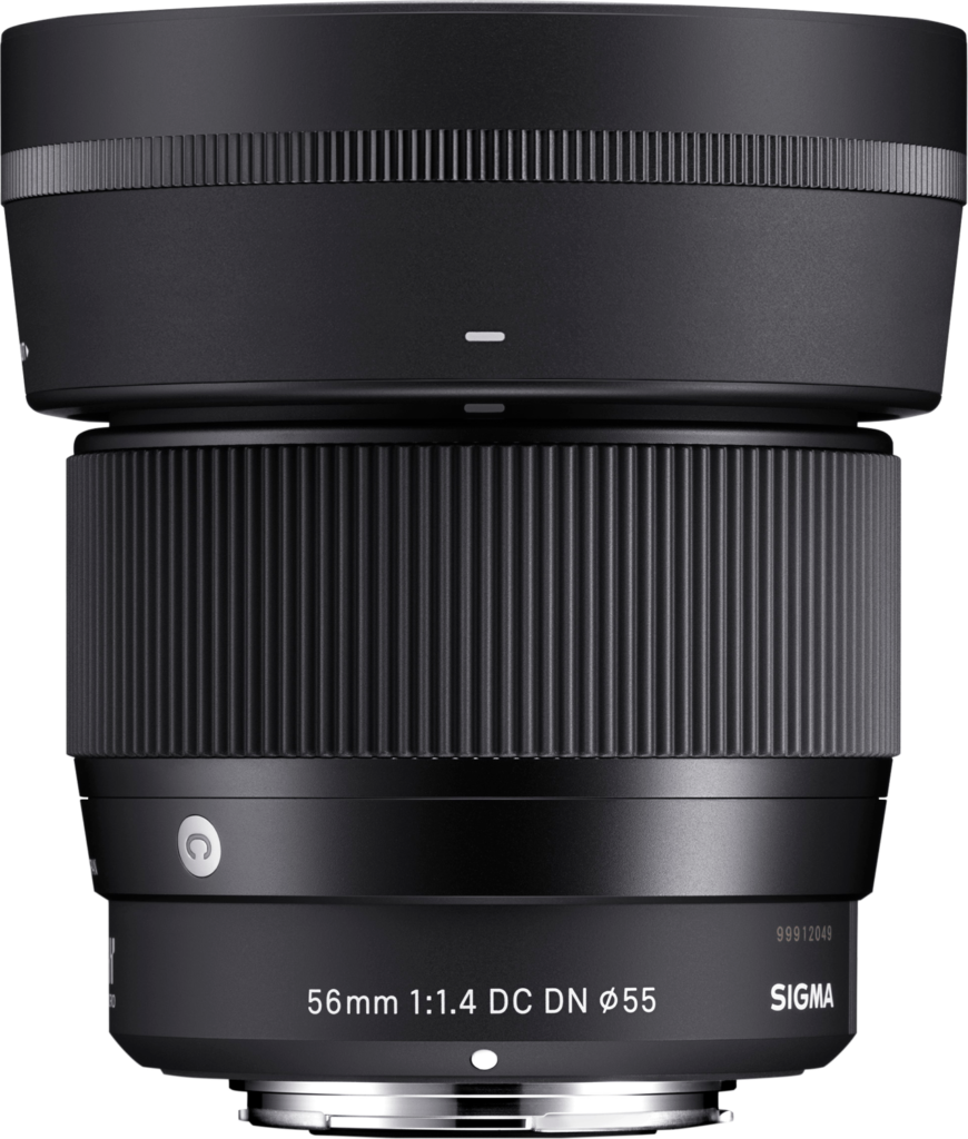 Sigma56mm F1.4 Lens PNG