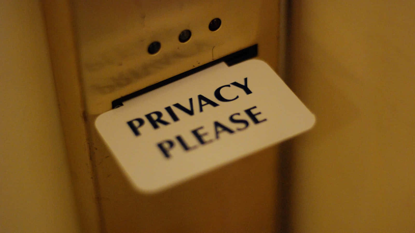 Sign For Privacy That Is Not Inscrutable Wallpaper