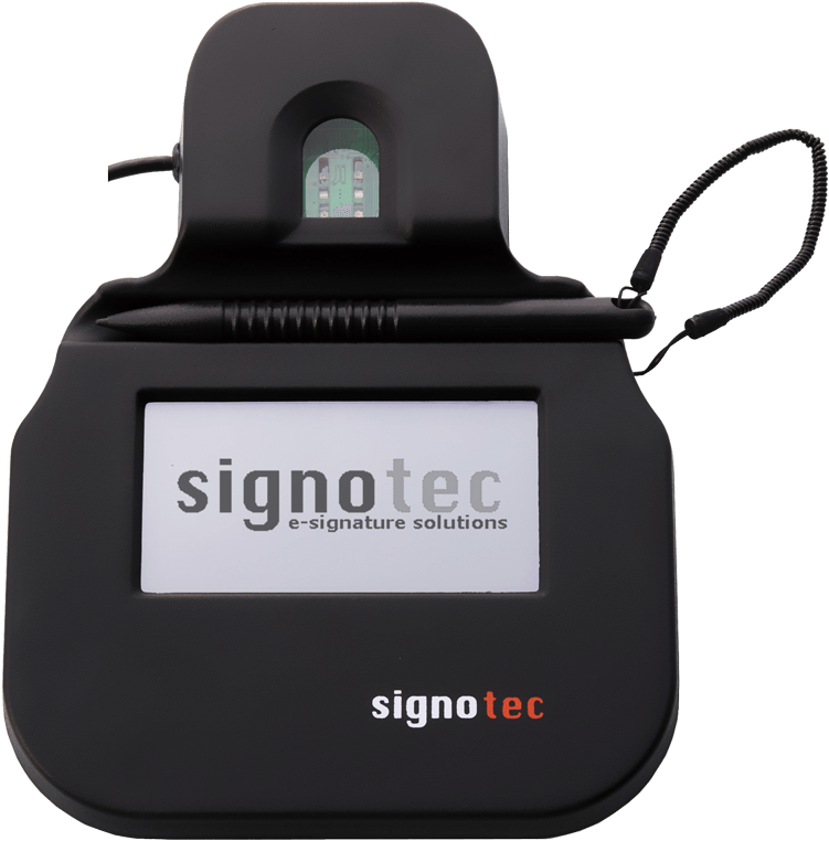 Signotec Electronic Signature Device PNG