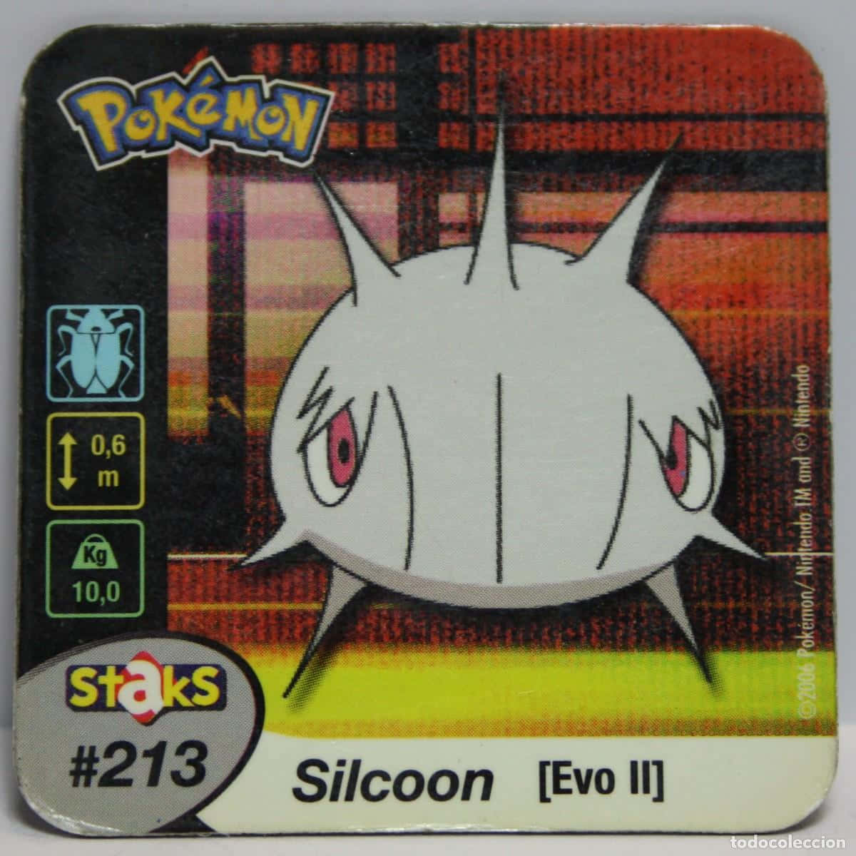 Silcoonist Ein Pokémon, Das Sich Zu Staks Entwickelt. Wallpaper