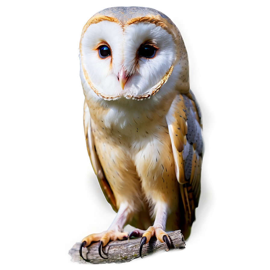 Silent Barn Owl Png 06252024 PNG