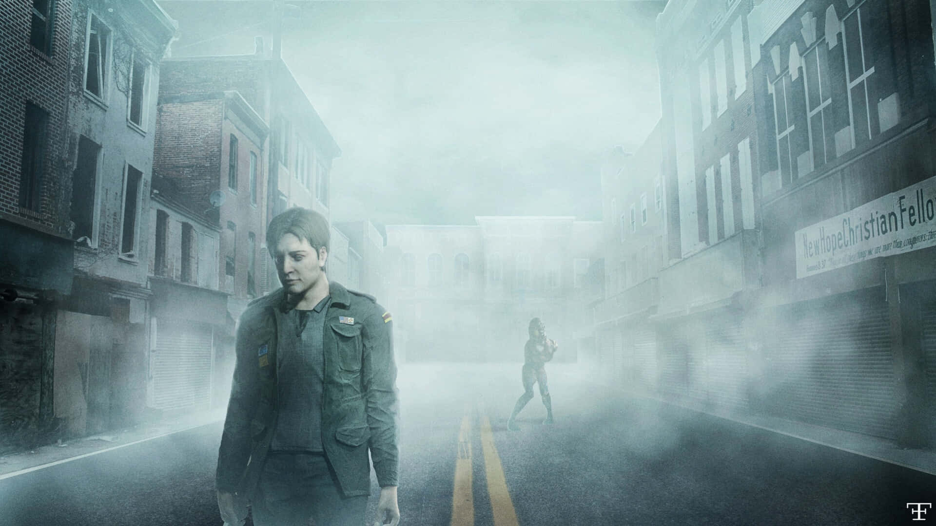 Silent Hill 2 Foggy Streets Wallpaper