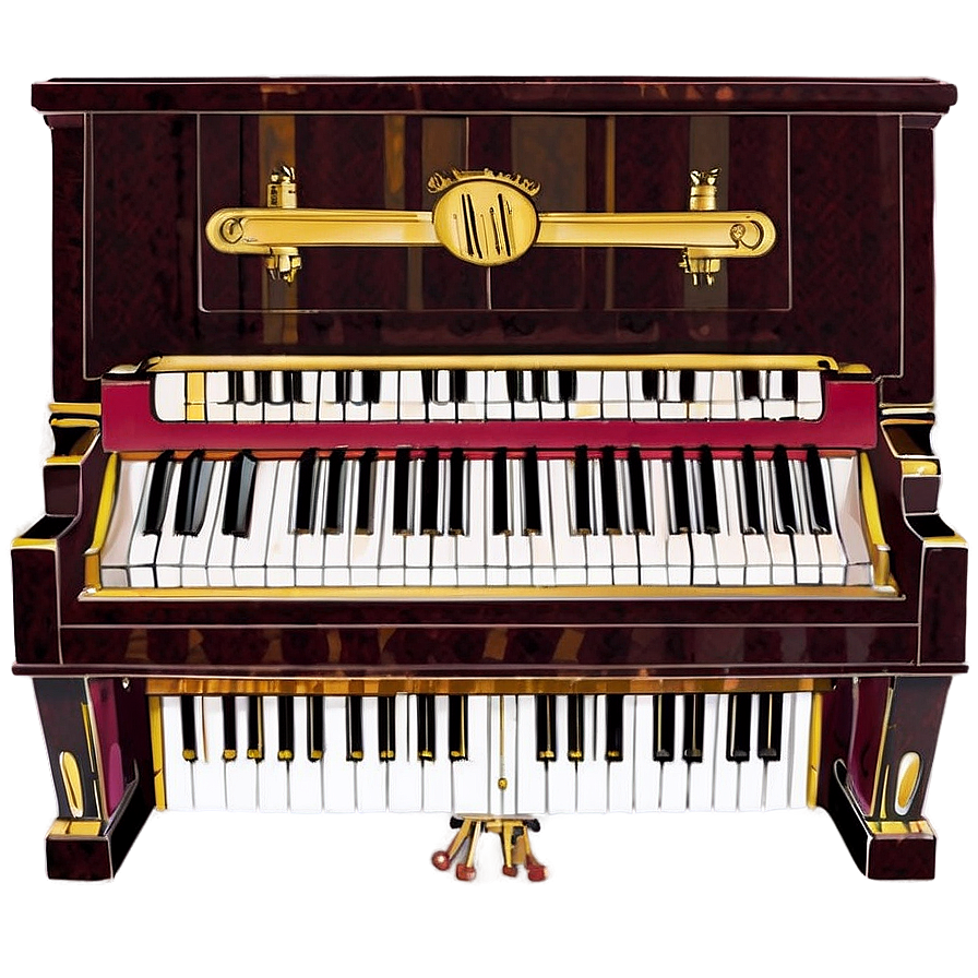 Silent Practice Upright Piano Png Aid27 PNG