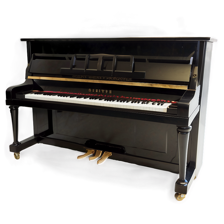 Silent Practice Upright Piano Png Fth79 PNG