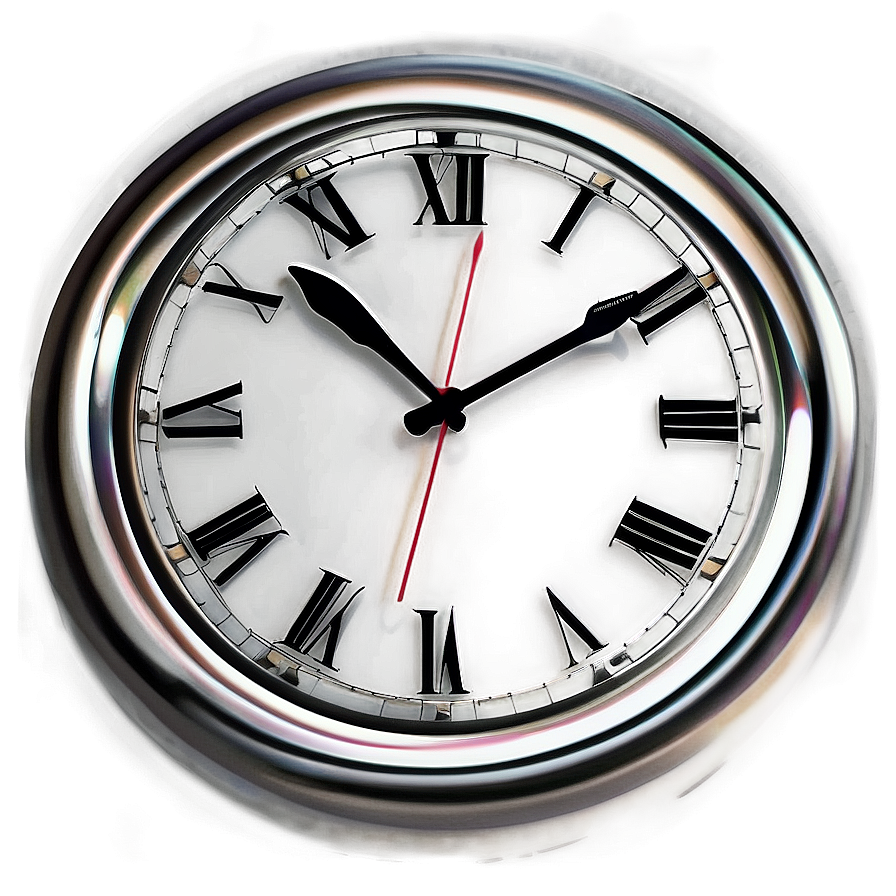 Silhouette Clock Clipart Png 72 PNG