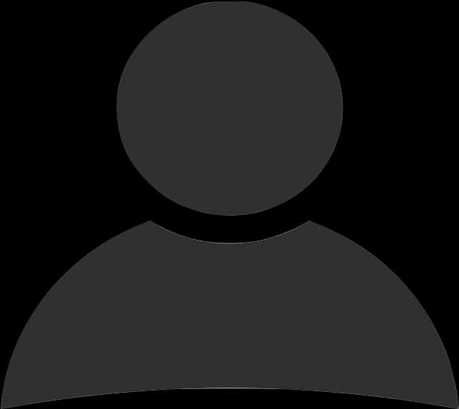 Silhouette Profile Placeholder PNG