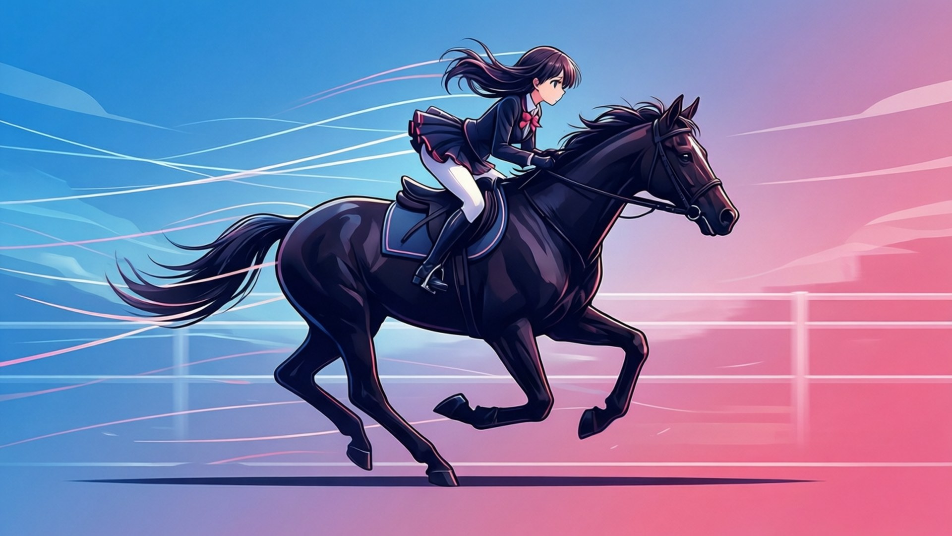 Silhouette Runner Sfondi
