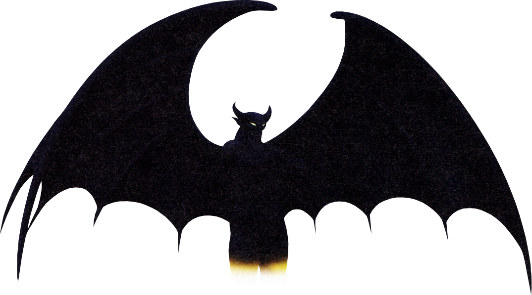 Silhouetted_ Dragon_with_ Glowing_ Eyes PNG