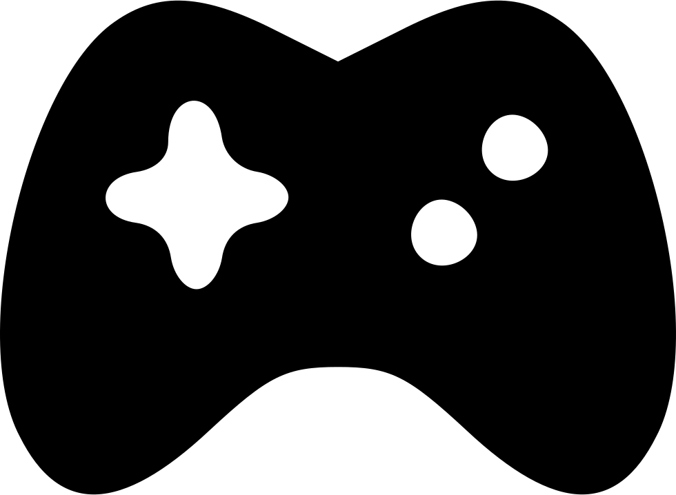 Silhouetteof Gaming Joystick Icon PNG