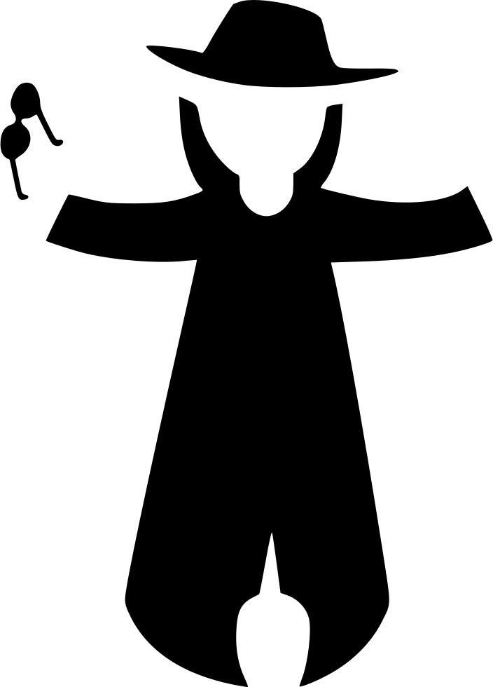 Silhouetteof Invisible Man PNG