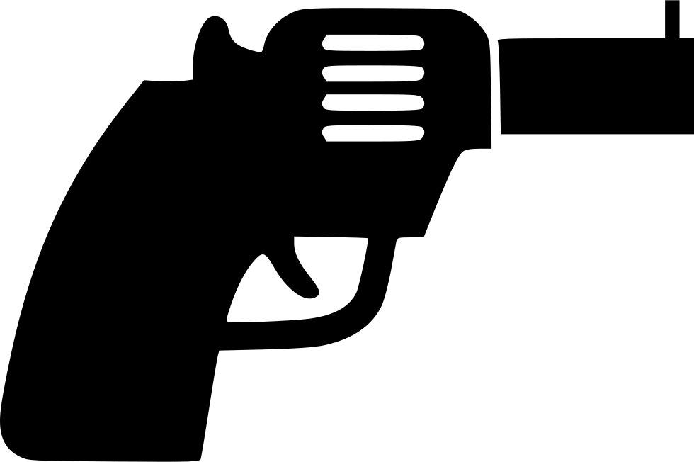 Silhouetteof Revolver PNG