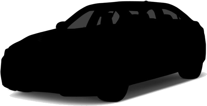 Silhouetteof Sports Car PNG