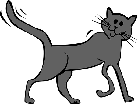 Silhouetteofa Cat PNG