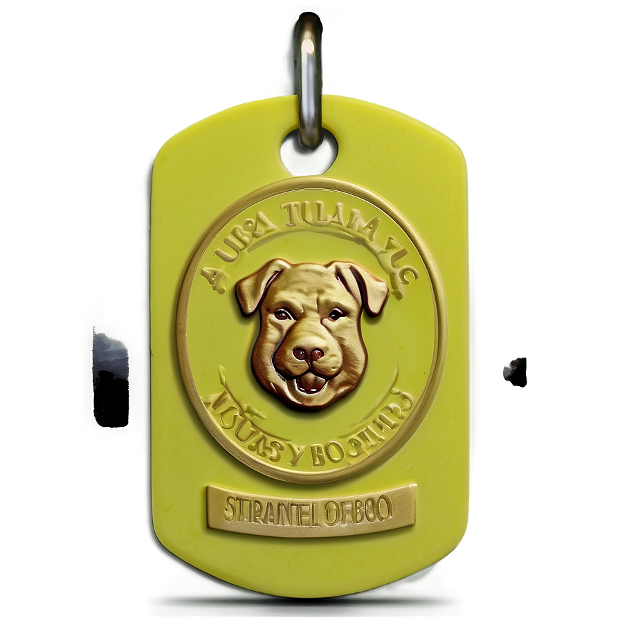 Silicone Dog Tag Png 11 PNG