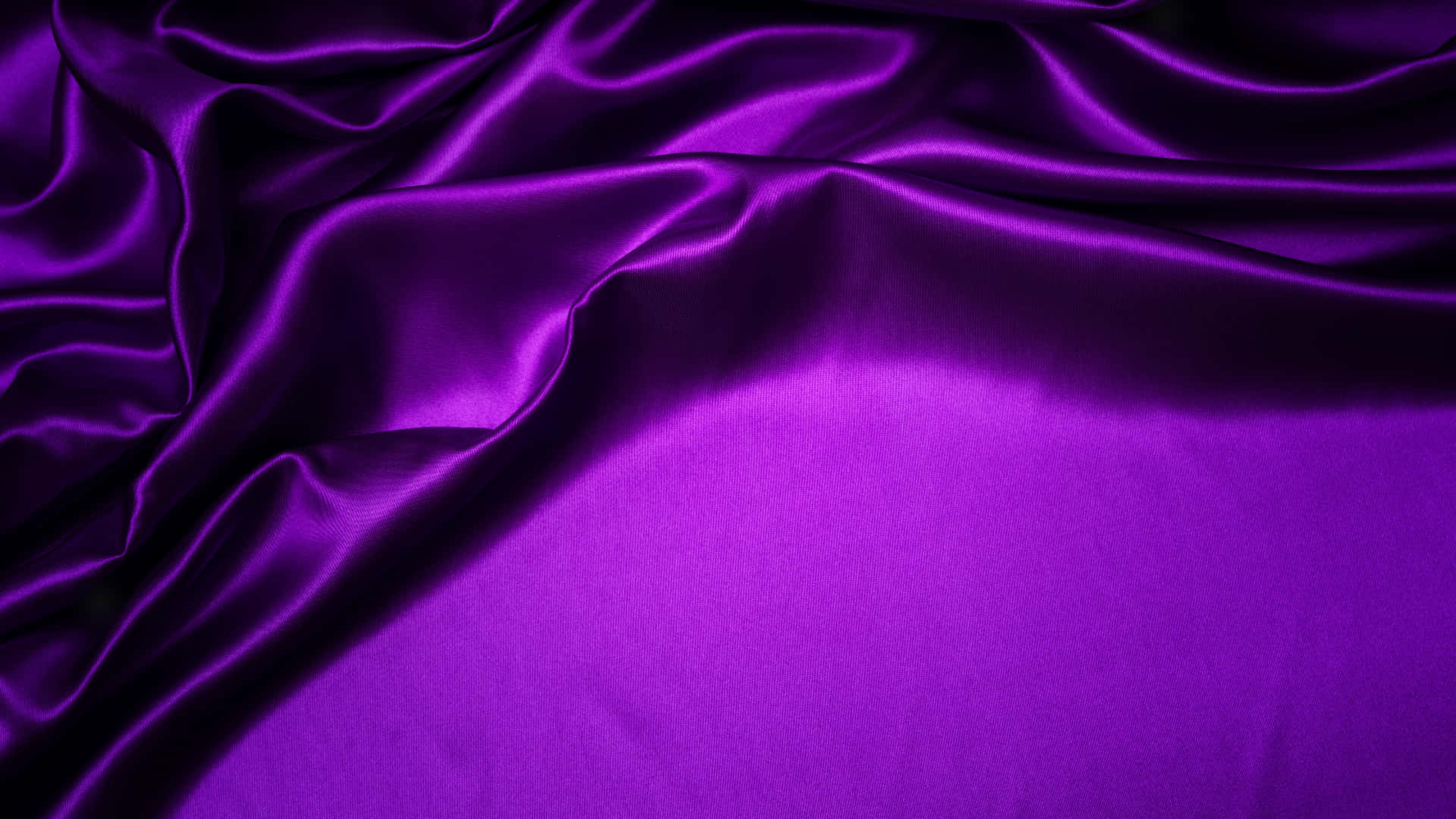 Purple Satin Background With A Smooth Texture