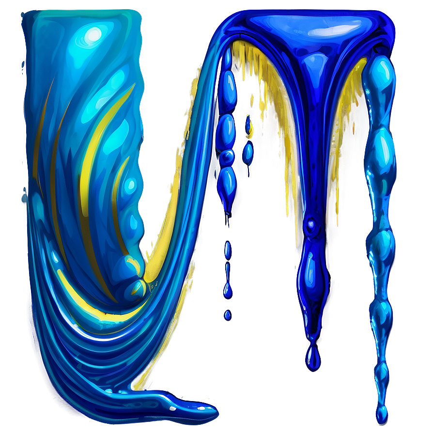 Silk Paint Flow Png 05242024 PNG