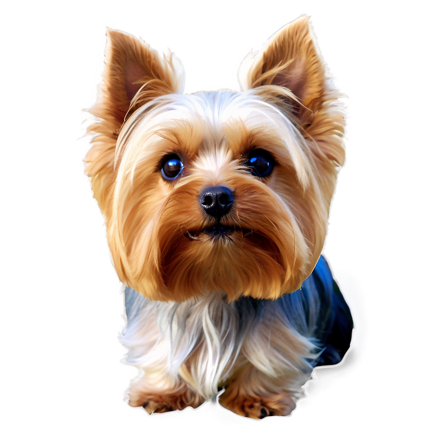 Silky Coated Yorkie Png 06242024 PNG