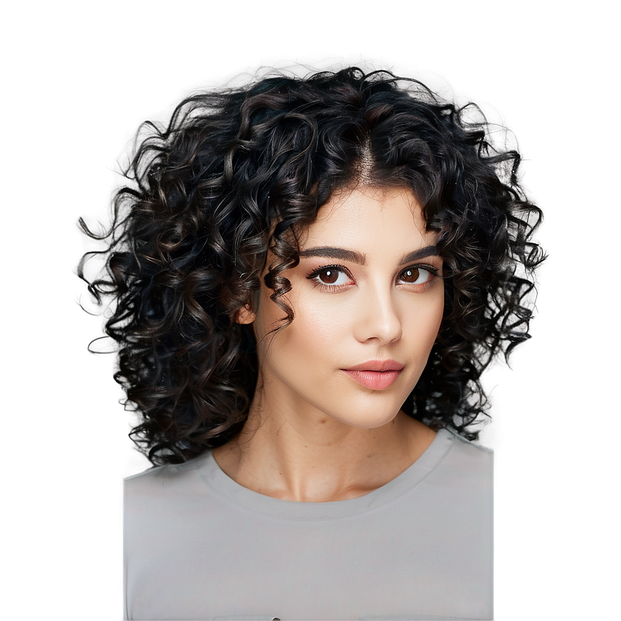 Download Silky Curly Hair Flow Png 05242024 | Wallpapers.com