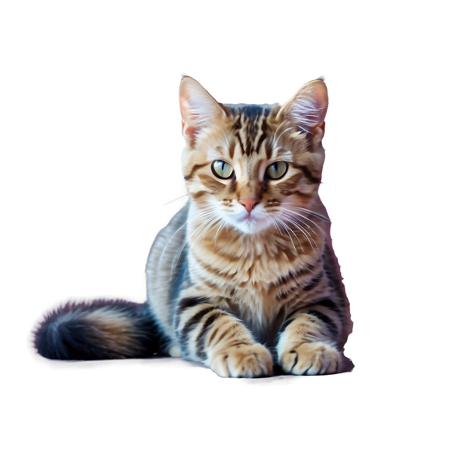 Silky Fur Cat Png 06242024 PNG