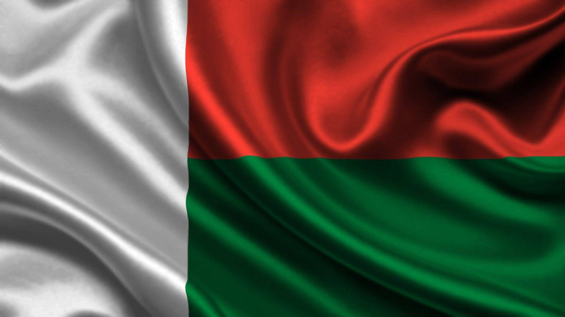 Silky Plain Belarus Flag Background