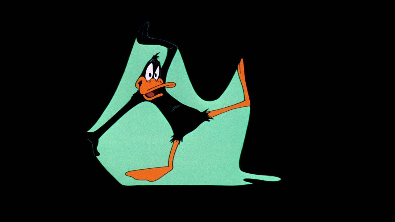 Silly Cartoon Daffy Duck Wallpaper