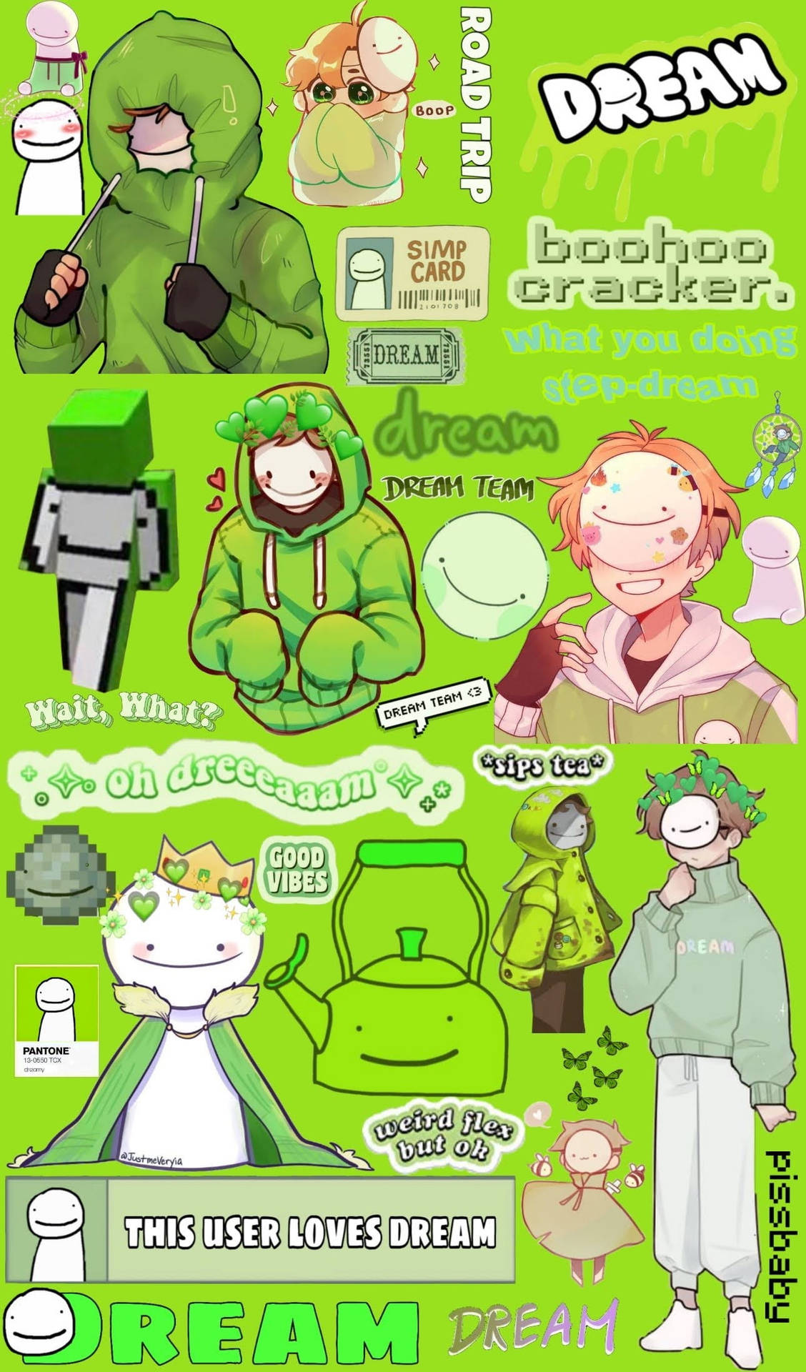 Silly Dream Minecraft Collage Wallpaper