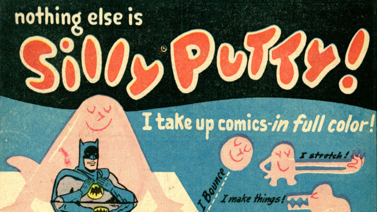Sillyputty-annons Från 1950-talet Bilder.