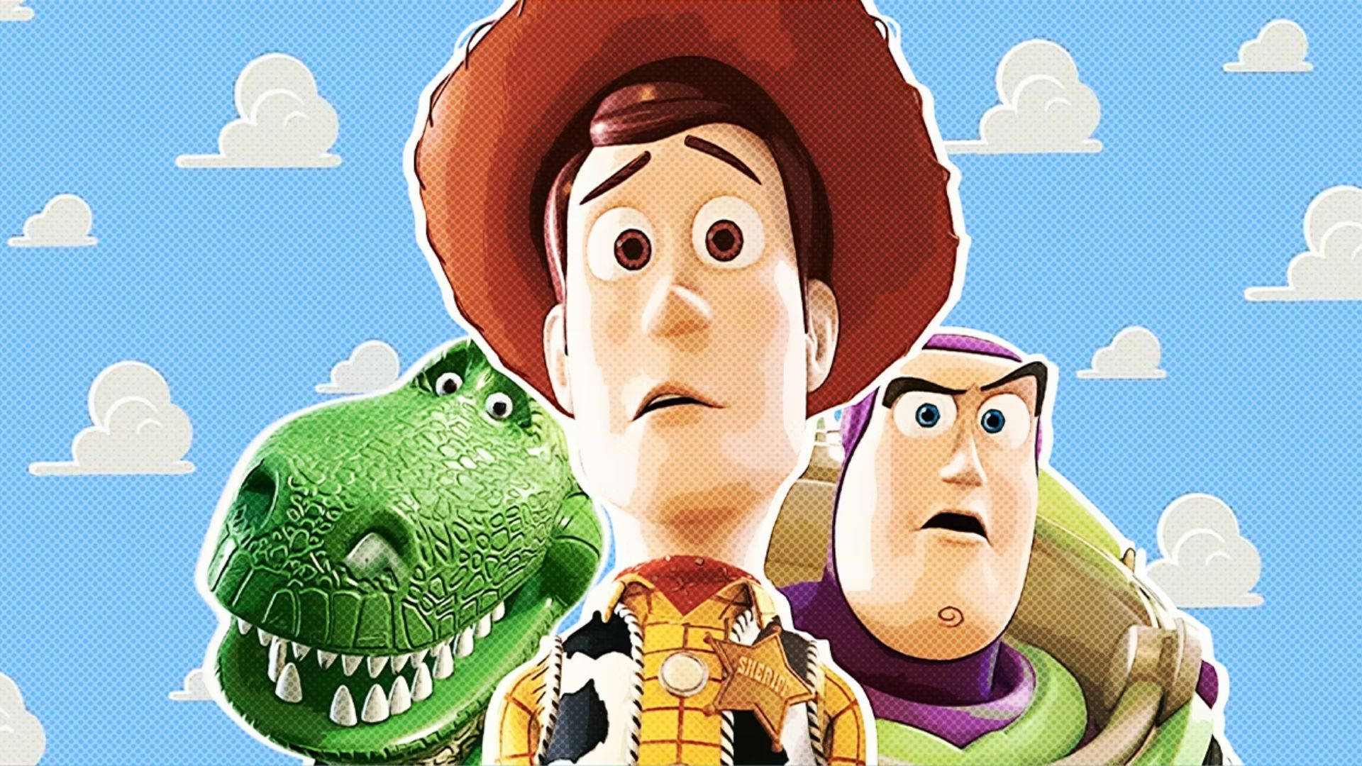 Silly Toy Story Rex