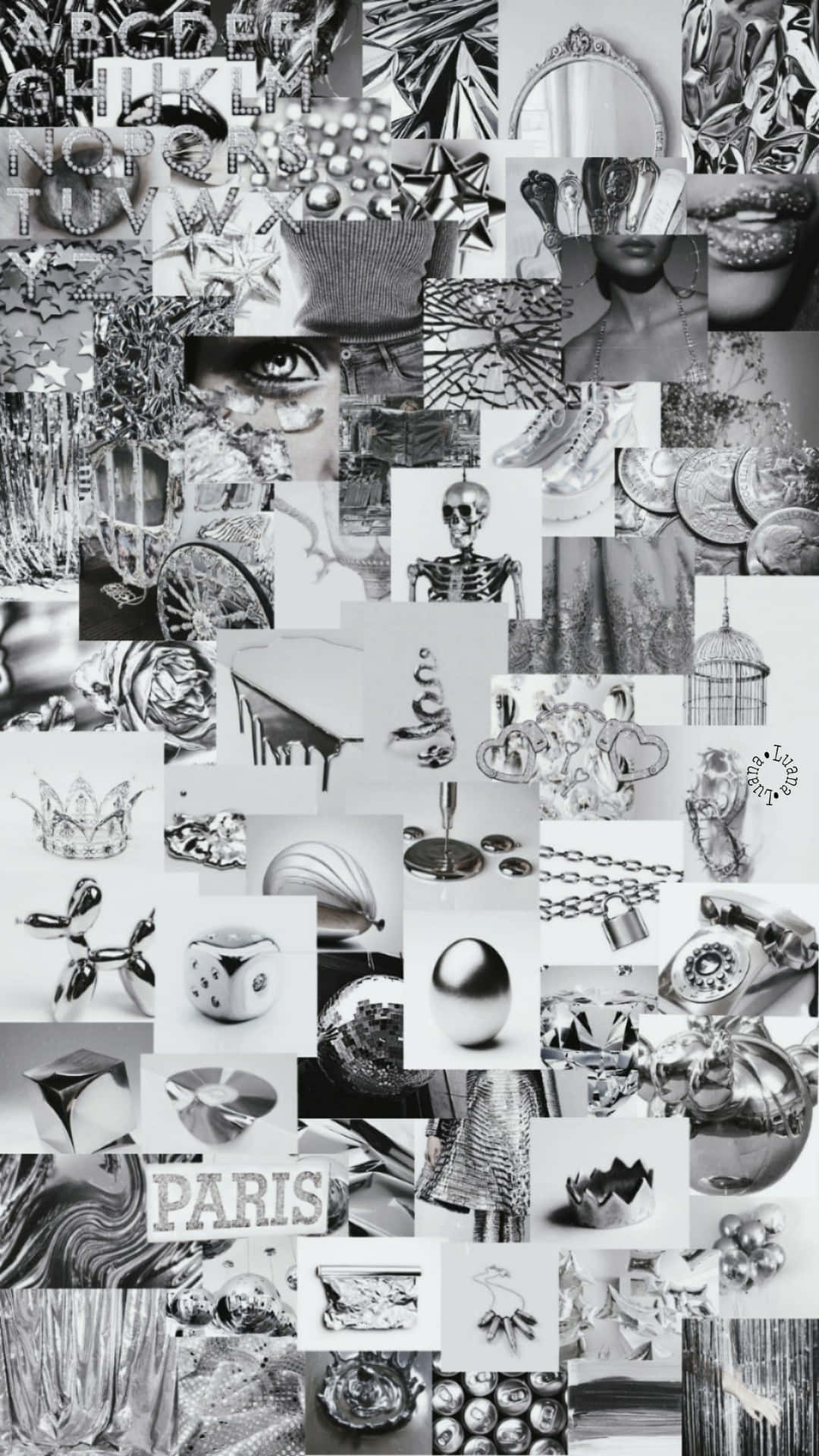 A Collage Of Various Objects And Pictures Wallpaper