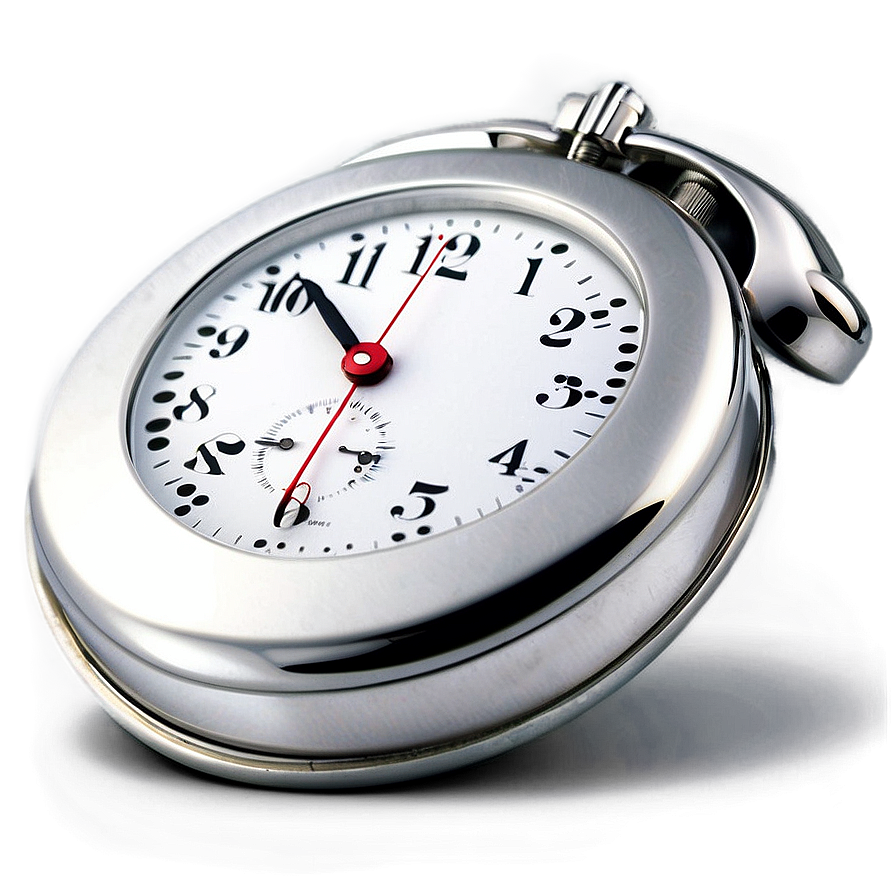 Silver Alarm Clock Png Smt98 PNG