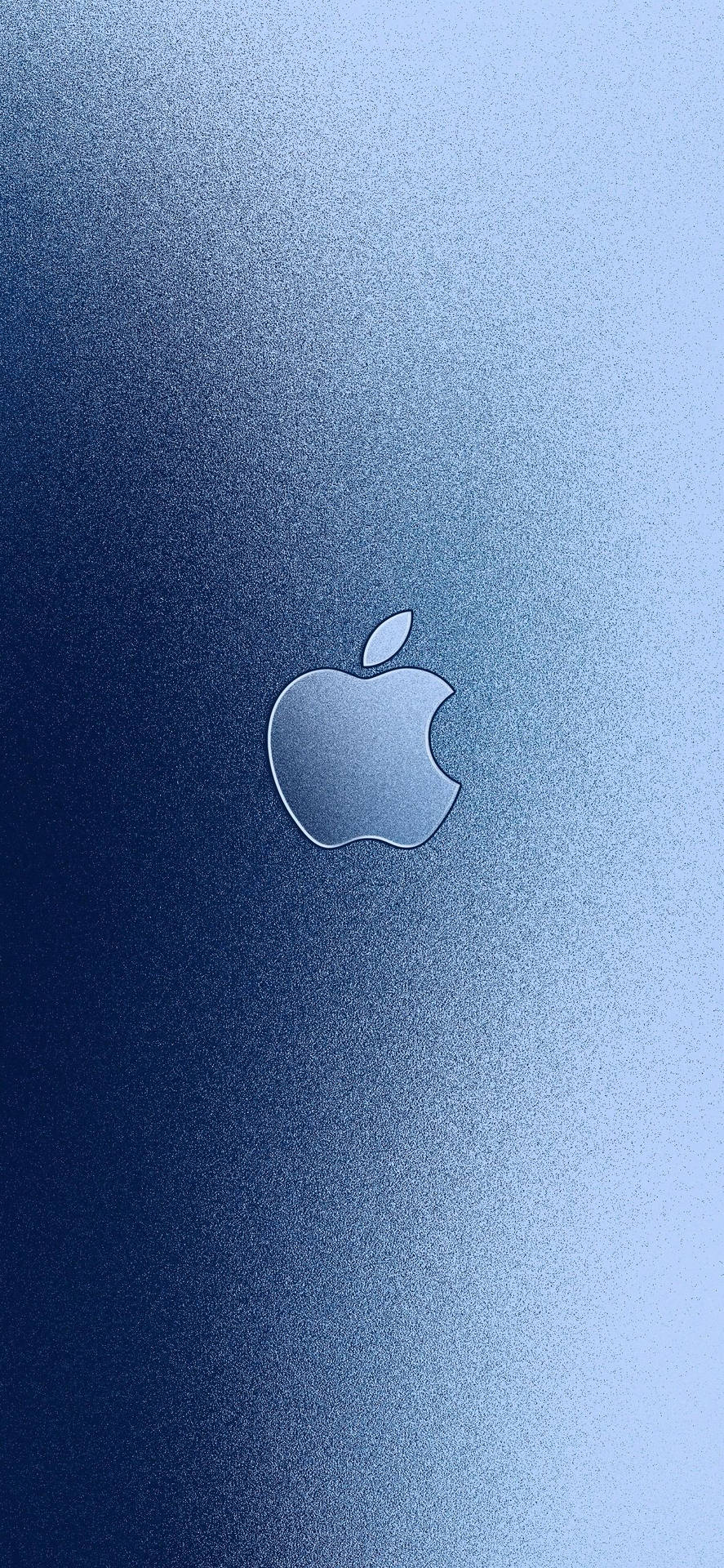 Silver Apple Logo Iphone Wallpaper