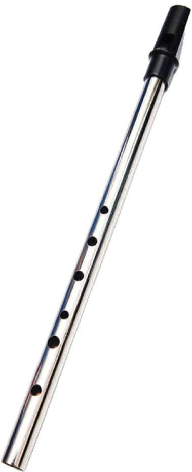 Silver Bansuri Flute PNG
