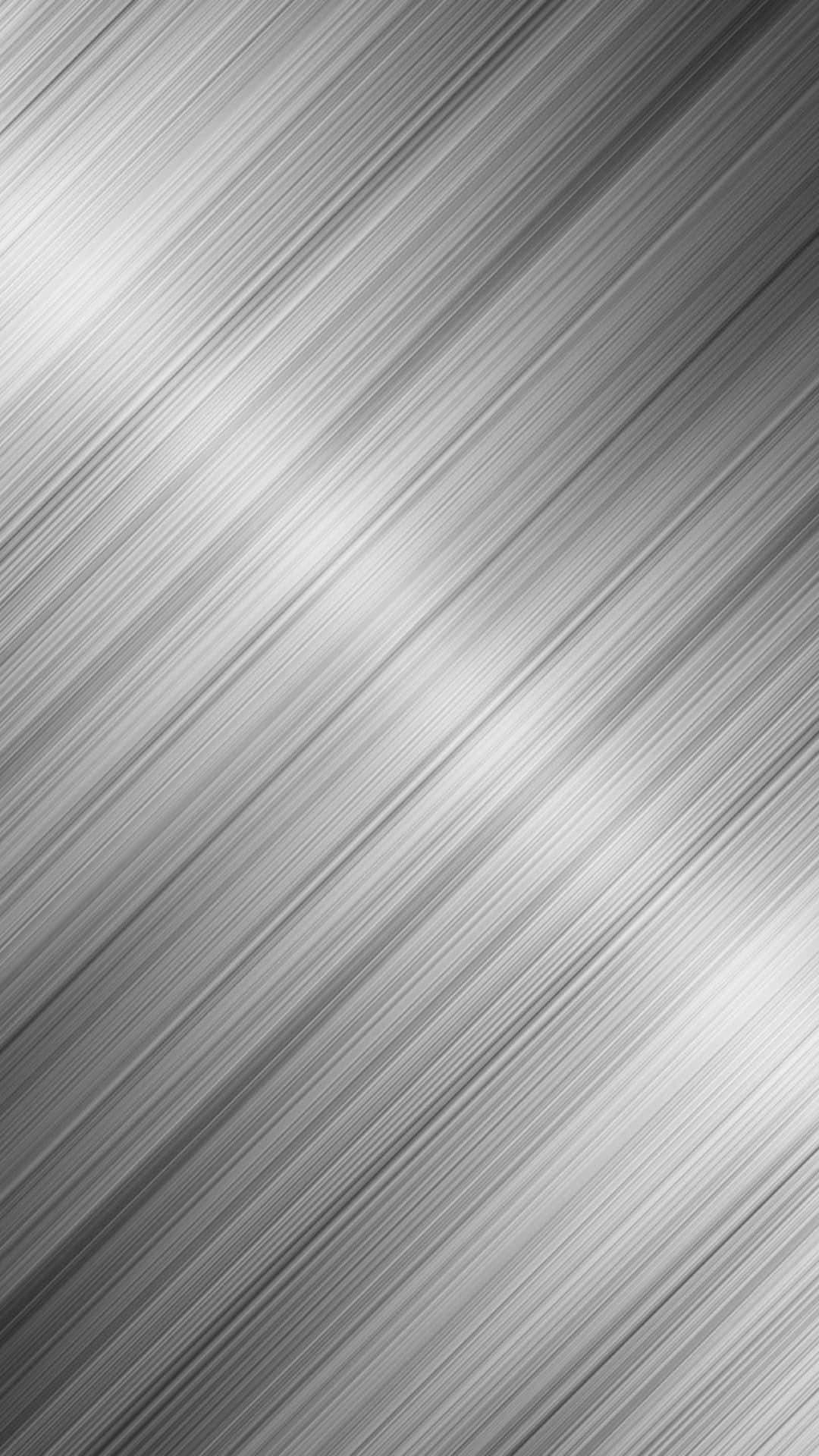 Silver Brushed Metal Texture Wallpaper