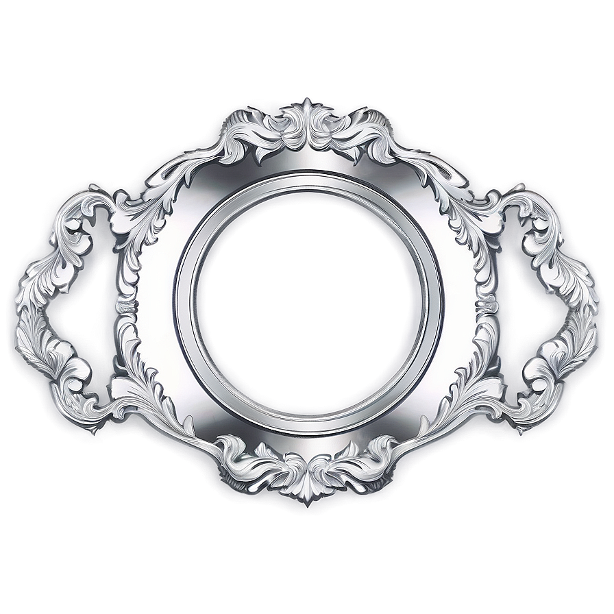 Silver Certificate Frame Png 06262024 PNG